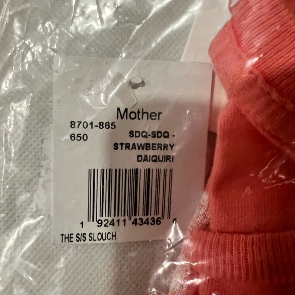 MOTHER Pink Strawberry Daiquiri Tee - Picture 4 of 4